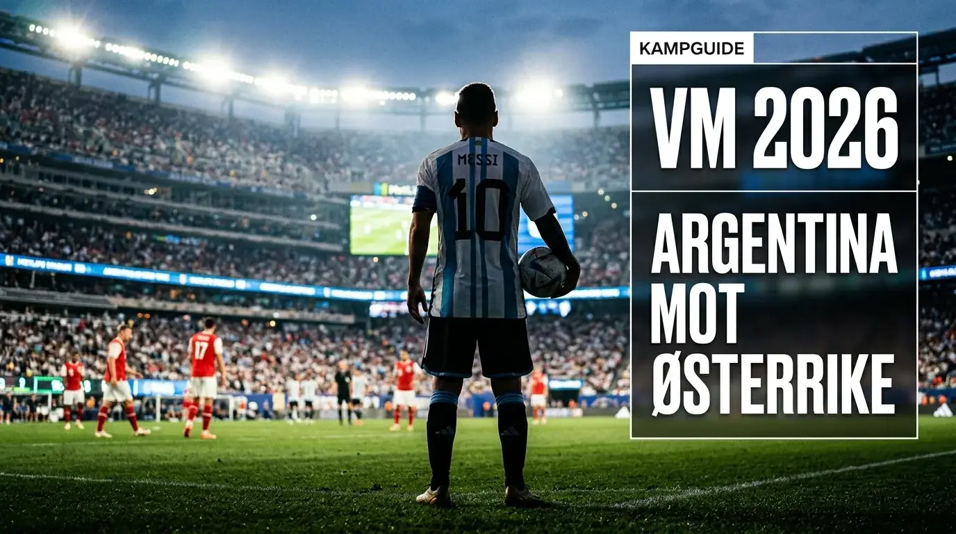 Messi jakter VM-rekorden når Argentina møter Østerrike i VM 2026