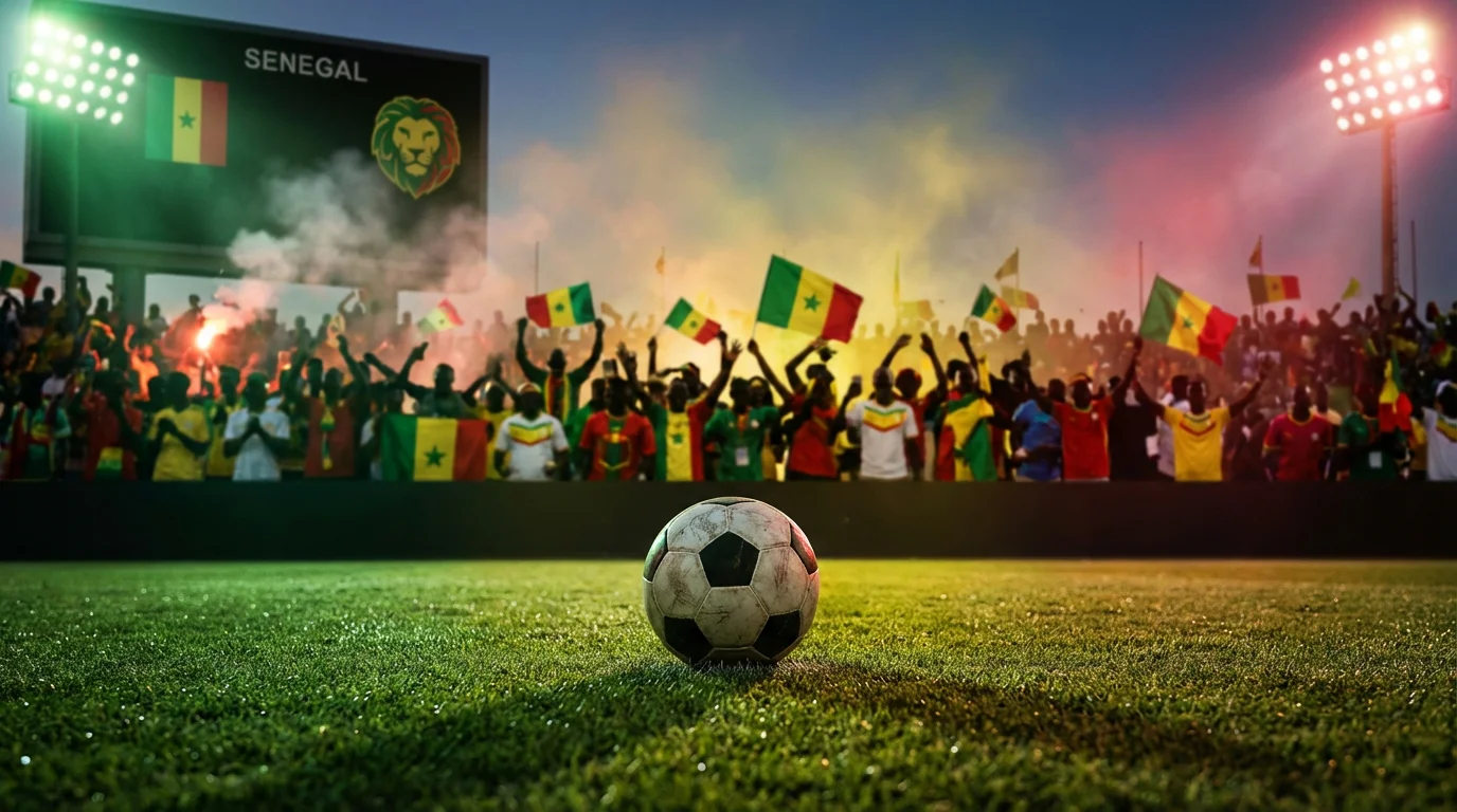 Senegal på VM 2026 med Løvene av Teranga i grønn drakt